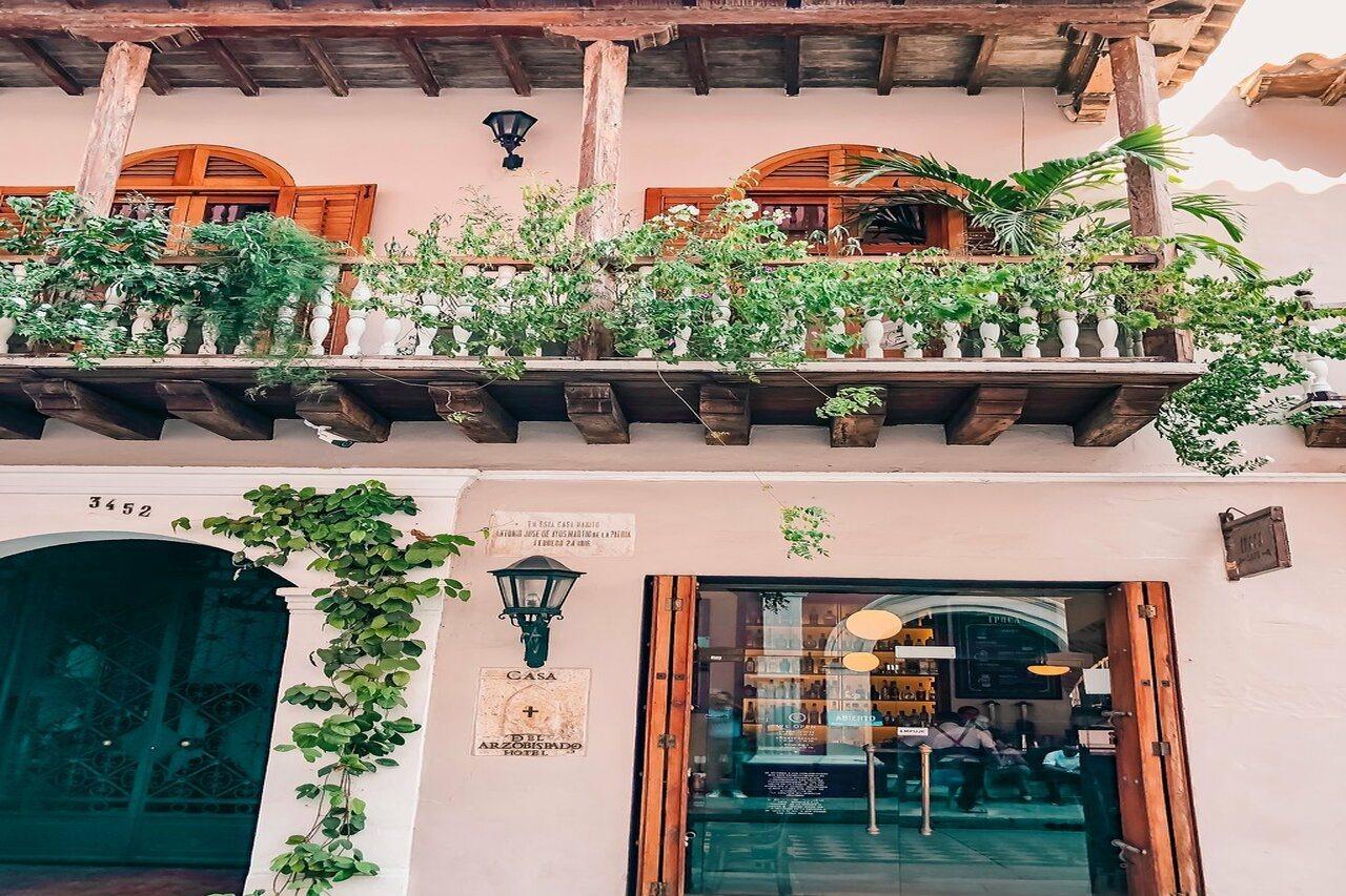 Hotel Boutique Casa Del Arzobispado Cartagena Luaran gambar