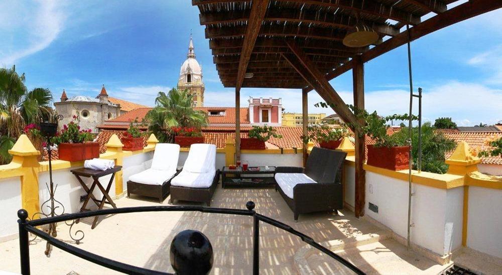 Hotel Boutique Casa Del Arzobispado Cartagena Luaran gambar